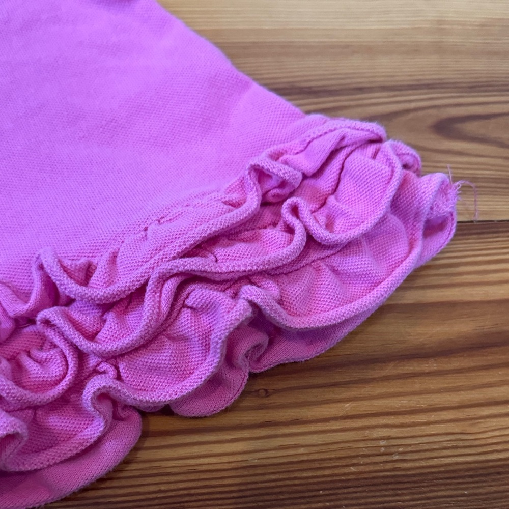 EUC Ralph Lauren Pink Polo with Ruffle Detail infant dress 3 month - Picture 5 of 6